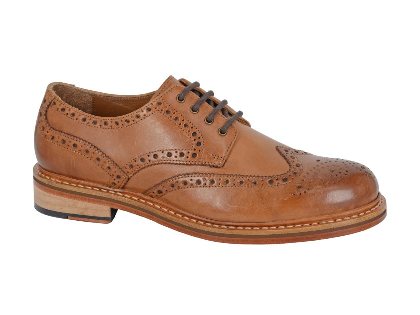 4 Eyelet Gibson Brogue - Goodyear Welted Sole