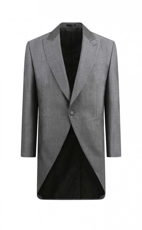 Silver Mohair Tailcoat
