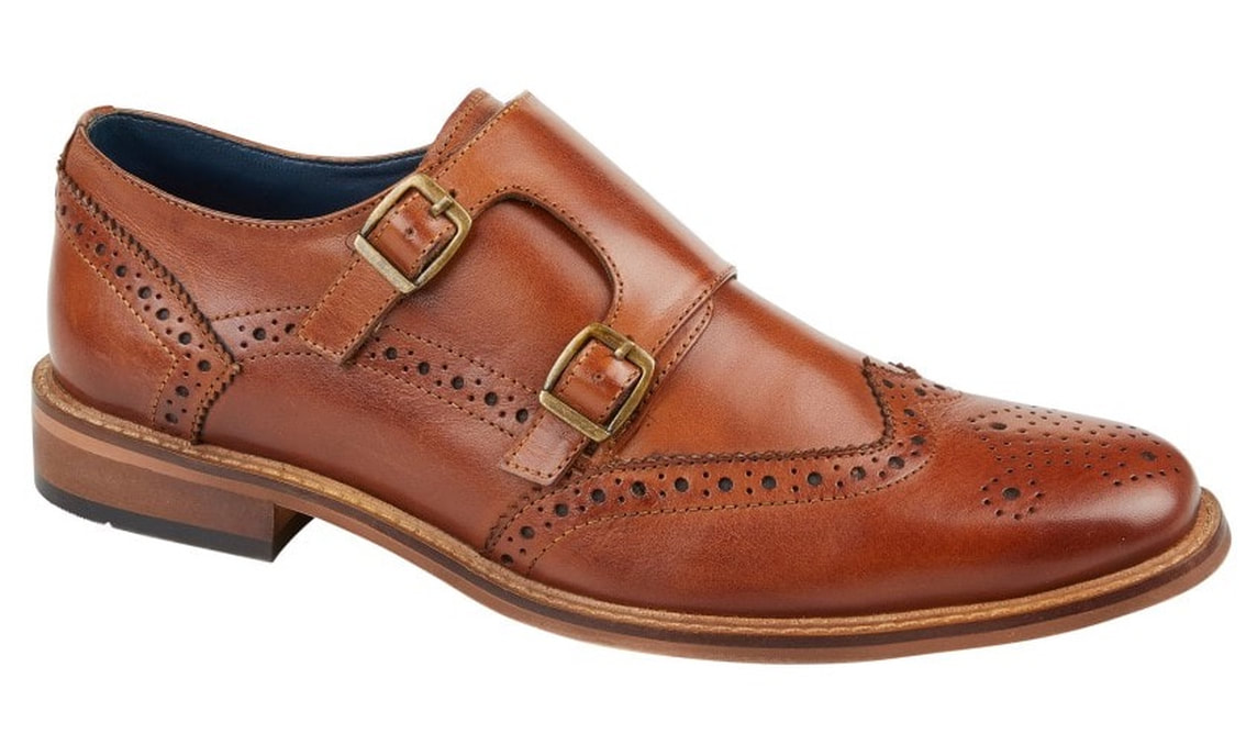 Antique Brown Monk Shoe
